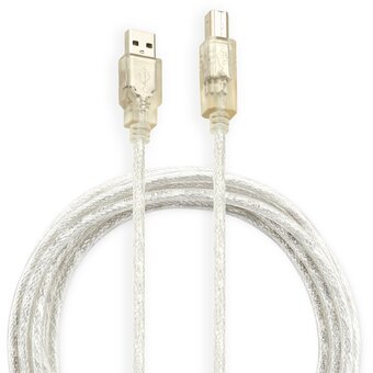  Кабель Buro USB2.0-AM/BM-3-Trans USB2.0 USB A (m)/USB B (m) 3м 