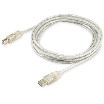  Кабель Buro USB2.0-AM/BM-3-Trans USB2.0 USB A (m)/USB B (m) 3м 