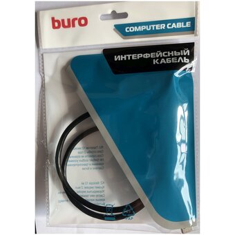  Кабель Buro MK30-AM-1.5 micro USB 3.0 B m-USB A m 1.5м черный 