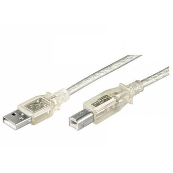  Кабель Buro USB2.0-AM/BM-3-Trans USB2.0 USB A (m)/USB B (m) 3м 