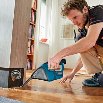  Строительный пылесос Bosch GAS 12 V Solo (06019E3000) синий без АКБ и ЗУ 