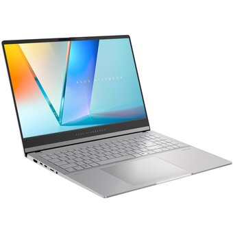  Ноутбук ASUS M5506NA-MA013 (90NB14D3-M004S0) 15.6" 3K OLED 400N 120Hz/R5-7535HS/16GB/1TB SSD/UMA/DOS/Cool Silver 