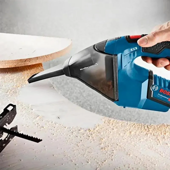  Строительный пылесос Bosch GAS 12 V Solo (06019E3000) синий без АКБ и ЗУ 