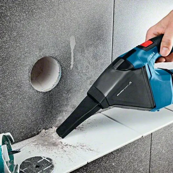  Строительный пылесос Bosch GAS 12 V Solo (06019E3000) синий без АКБ и ЗУ 