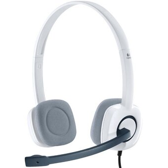  Гарнитура Logitech H150 (981-000453) белый/черный 