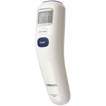  Термометр инфракрасный Omron MC-720-E белый 