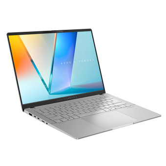  Ноутбук ASUS VivoBook S14 OLED M5406WA-QD127 (90NB14P1-M007L0) 14", OLED, AMD Ryzen AI 9 365 2ГГц, 10 ядер, 24ГБ 1ТБ SSD, AMD Radeon, без ОС, silver 