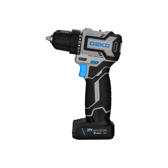  Дрель-шуруповерт Deko Loner 20V Pro (085-1010) аккумуляторная с АКБ и з/у 