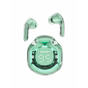  Наушники ACEFAST T8 (AF-T8-MG) Crystal color bluetooth earbuds Mint green 