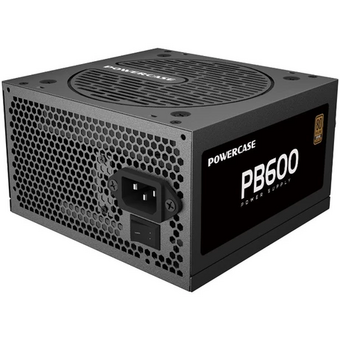  Блок питания Powercase PB600 (PS-600B-DC) (80 Plus Bronze, ATX 2.31, 600W, APFC, DC-DC, 120mm Fan) 