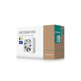 Блок питания DeepCool PN750M WH 750W (R-PN750M-FC0W-EU) (120mm, APFC, 80Plus Gold, Modular) 
