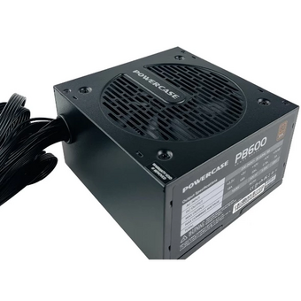  Блок питания Powercase PB600 (PS-600B-DC) (80 Plus Bronze, ATX 2.31, 600W, APFC, DC-DC, 120mm Fan) 