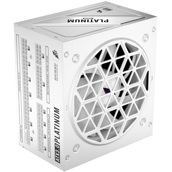  Блок питания 1STPLAYER NGDP Platinum 1000W White (HA-1000BA3-WH) / ATX3.0, APFC, 80 PLUS Platinum, LLC+DC-DC, 120mm fan, full modular 