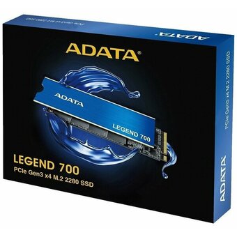  SSD ADATA Legend 700 (ALEG-700-512GCS) M.2 2280 512GB PCIe Gen3 x4, 3D NAND, Sequential Read Up to 2,000MB/s 