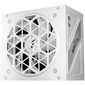  Блок питания 1STPLAYER NGDP Platinum 1000W White (HA-1000BA3-WH) / ATX3.0, APFC, 80 PLUS Platinum, LLC+DC-DC, 120mm fan, full modular 