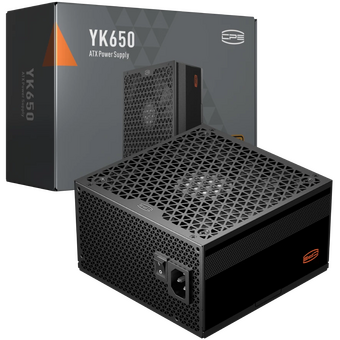  Блок питания PcCooler P5-YK650-B1F 650W 80+ Bronze ATX, ATX 2.53, Non-modular, 1x24(20+4)pin 550mm, 1xCPU 8(4+4)pin 650+150mm, 2xPCIe*2 8(6+2)pin 