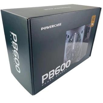  Блок питания Powercase PB600 (PS-600B-DC) (80 Plus Bronze, ATX 2.31, 600W, APFC, DC-DC, 120mm Fan) 