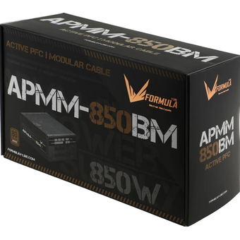  Блок питания Formula APMM-850BM ATX 850W 80+ bronze (20+4pin) APFC 140mm fan 6xSATA Cab Manag RTL 