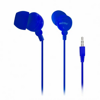 Наушники SmartBuy Color Trend SBE-3400, синие   Наушники SmartBuy Color Trend SBE-3400, синие