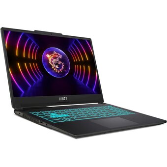  Ноутбук MSI Cyborg 15 A13VF-1615XRU (9S7-15K111-1615) 15.6", IPS, i7 13620H 2.4ГГц, 10 ядер 32ГБ DDR5, 512ГБ SSD, GeForce RTX 4060 Free DOS black 