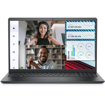  Ноутбук Dell Vostro 3520-7850 15.6", WVA, Intel Core i5 1235U 1.3ГГц, 10-ядерный, 8ГБ 512ГБ SSD, Intel Iris Xe graphics, Ubuntu, черный 