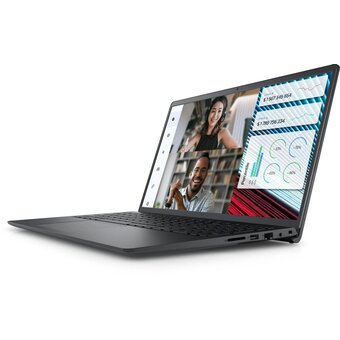  Ноутбук Dell Vostro 3520-7850 15.6", WVA, Intel Core i5 1235U 1.3ГГц, 10-ядерный, 8ГБ 512ГБ SSD, Intel Iris Xe graphics, Ubuntu, черный 