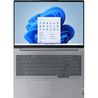  Ноутбук Lenovo ThinkBook 16 G6 ABP (21KK007RRU) 16" WUXGA IPS 300N/Ryzen 5 7430U/16GB/SSD512GB/AMD Radeon/Fingerprint/Backlit/DOS/Arctic Grey 