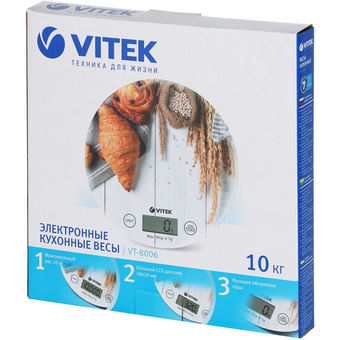  Весы кухонные Vitek VT-8006 