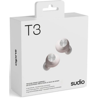  Наушники Sudio T3 (T3PNK) Bluetooth Earbuds-Pink 