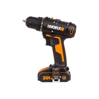  Дрель-шуруповерт аккумуляторная WORX WX100.2 2 АКБ 2Ач и ЗУ 0,4А сумка 
