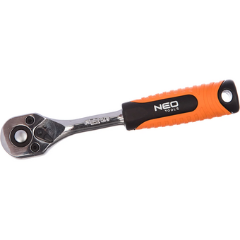  Ключ трещотка NEO Tools 08-504 1/4'', 145 мм 