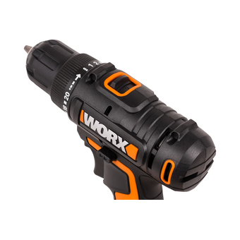  Дрель-шуруповерт аккумуляторная WORX WX100.2 2 АКБ 2Ач и ЗУ 0,4А сумка 