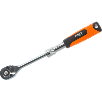  Ключ трещотка NEO Tools 08-502 1/4'', 150- 200 мм 