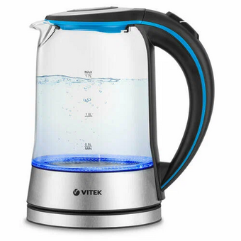  Электрочайник Vitek VT-7028 прозрачный 