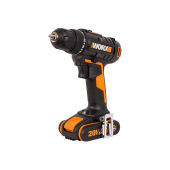  Дрель-шуруповерт аккумуляторная WORX WX100.2 2 АКБ 2Ач и ЗУ 0,4А сумка 