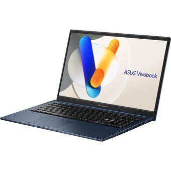  Ноутбук ASUS X1504ZA-BQ1164 (90NB1021-M020L0) 15.6"/FHD/IPS/250N/60Hz/i3-1215U/8GB/SSD512GB/Intel UHD/DOS/Quiet Blue 