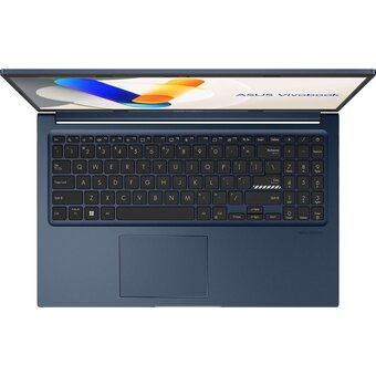  Ноутбук ASUS X1504ZA-BQ1164 (90NB1021-M020L0) 15.6"/FHD/IPS/250N/60Hz/i3-1215U/8GB/SSD512GB/Intel UHD/DOS/Quiet Blue 