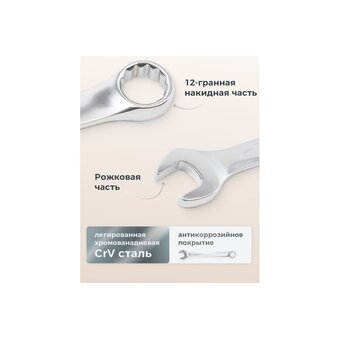  Набор ключей комбинированных Forsage F-5161(5450) 16пр. 