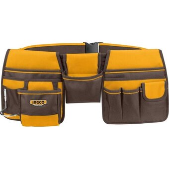  Сумка для инструментов Ingco HTBP020328, 2 шт. 2623см, 1шт 1714см, 10Кг, рег.пояс 