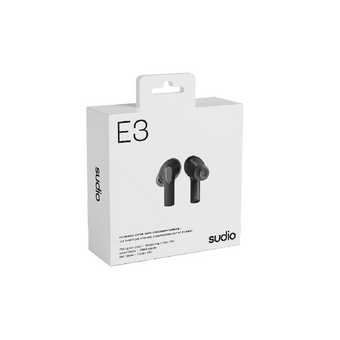  Наушники Sudio E3 (E3BLK) True Wireless Earbuds Black 