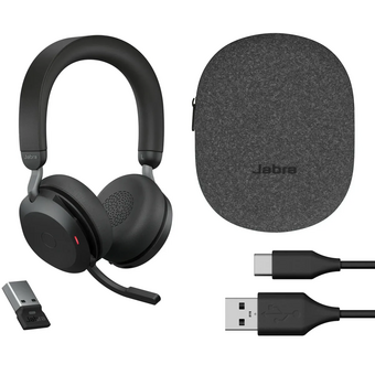  Гарнитура Jabra Evolve2 55 Link380a MS (25599-999-999) черный 