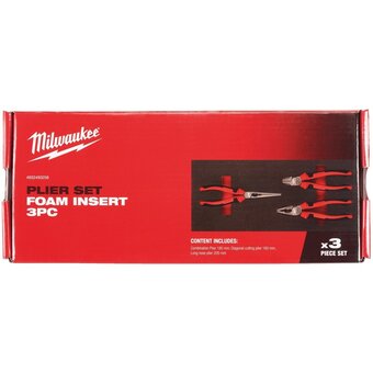  Набор шарнирно-губцевого инструмента Milwaukee 4932493256 3шт 