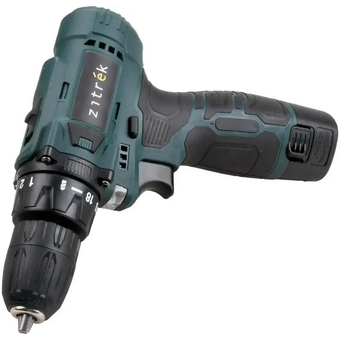 Дрель-шуруповерт Zitrek Green 12V Max (085-1016) аккум. патрон быстрозажимной 