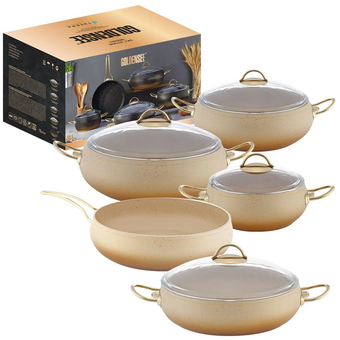  Набор посуды GOLDENSEE GLS-0439C 