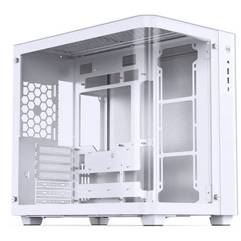  Корпус JONSBO TK-3 White без БП ATX БП, mini-ITX, micro-ATX, белый 
