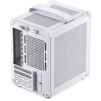  Корпус JONSBO C6-ITX White без БП ITX БП, боковая панель из закаленного стекла, mini-ITX, белый 