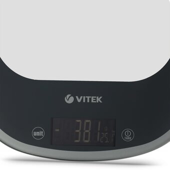  Весы кухонные электронные Vitek Graphite VT-8013 макс.вес:10кг 
