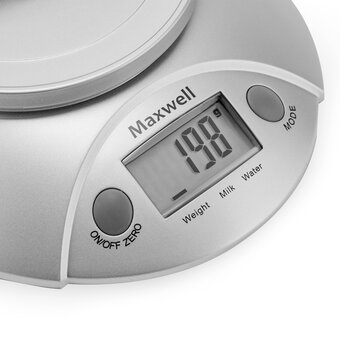  Весы кухонные Maxwell MW-1451 серебристый 