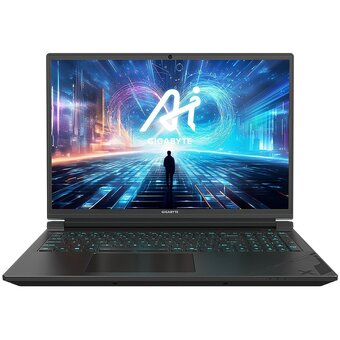  Ноутбук GIGABYTE G6X 9MG (9MG-42KZ853SH) Core i7-13650HX/16Gb/SSD512Gb/RTX4050 6Gb/16.0"/IPS/WUXGA/Win11H/grey 