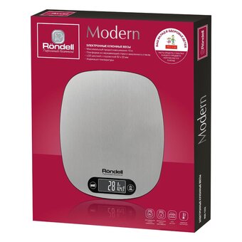  Весы кухонные Rondell RDE-1552 Modern 